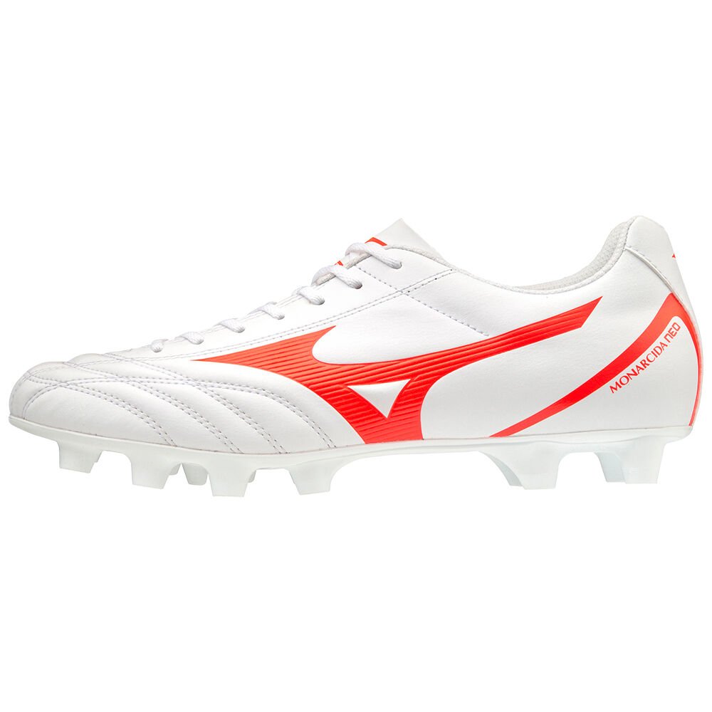 Mizuno Monarcida Neo Select Női Focicipő Fehér/Korall IWT470326